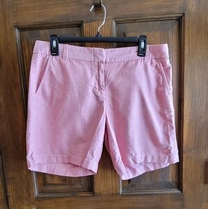 J. Crew Sz 8 Red & White Women's Shorts W 32 R 9 L 6
